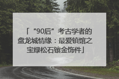 “90后”考古学者的盘龙城情缘：最爱镇馆之宝绿松石镶金饰件