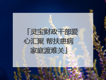 灵宝财政干部爱心汇聚 帮扶患病家庭渡难关