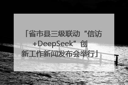 省市县三级联动“信访+DeepSeek”创新工作新闻发布会举行