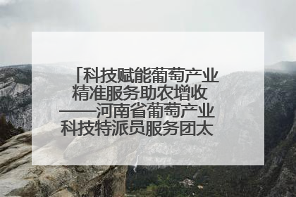 科技赋能葡萄产业 精准服务助农增收——河南省葡萄产业科技特派员服务团太康县科技服务纪实