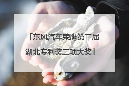 东风汽车荣膺第二届湖北专利奖三项大奖