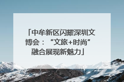 中牟新区闪耀深圳文博会：“文旅+时尚”融合展现新魅力
