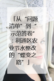 从“问题清单”到“示范答卷”：利通区农业节水整改的“蝶变之路”