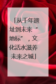 从千年遗址到未来“地标”，文化活水滋养未来之城