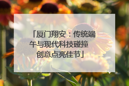 厦门翔安：传统端午与现代科技碰撞 创意点亮佳节