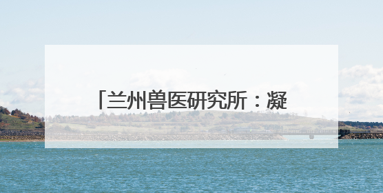兰州兽医研究所：凝聚创新动能 擎起畜牧业科技发展新标杆