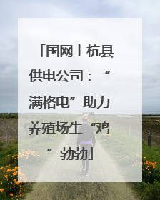 国网上杭县供电公司：“满格电”助力养殖场生“鸡”勃勃