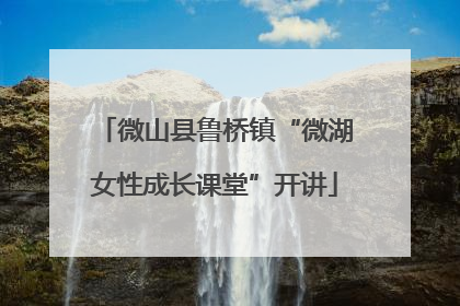 微山县鲁桥镇“微湖女性成长课堂”开讲