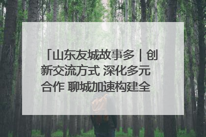 山东友城故事多｜创新交流方式 深化多元合作 聊城加速构建全球友城新格局