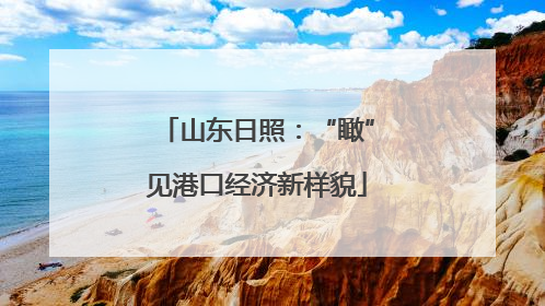 山东日照：“瞰”见港口经济新样貌