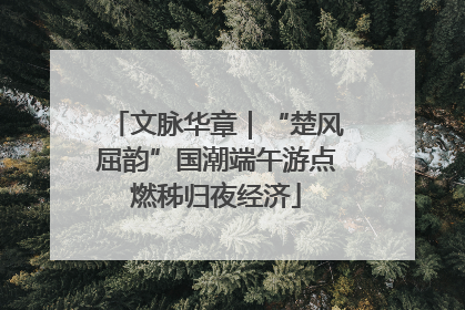 文脉华章｜“楚风屈韵”国潮端午游点燃秭归夜经济