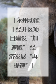 永州动能丨经开区项目建设“加速跑” 经济发展“再提速”