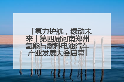 氢力护航，绿动未来丨第四届河南郑州氢能与燃料电池汽车产业发展大会启幕