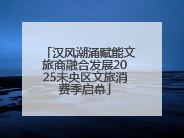 汉风潮涌赋能文旅商融合发展2025未央区文旅消费季启幕