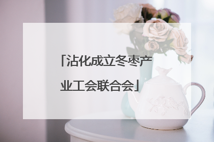 沾化成立冬枣产业工会联合会