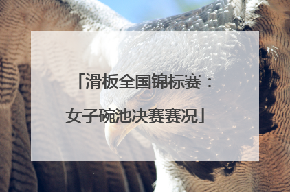 滑板全国锦标赛：女子碗池决赛赛况