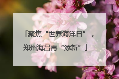 聚焦“世界海洋日”，郑州海昌再“添新”