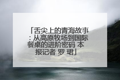 舌尖上的青海故事：从高原牧场到国际餐桌的进阶密码 本报记者 罗 珺