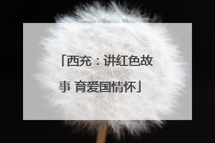 西充：讲红色故事 育爱国情怀
