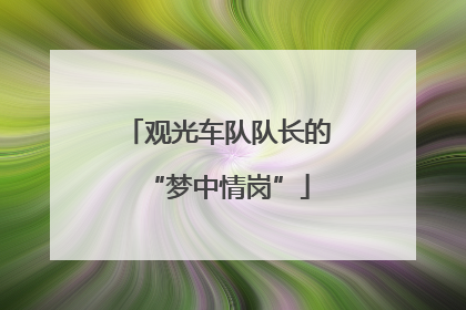 观光车队队长的“梦中情岗”