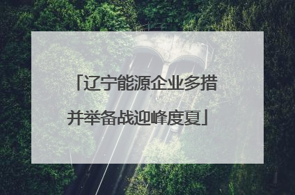 辽宁能源企业多措并举备战迎峰度夏