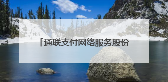 通联支付网络服务股份有限公司以保付通数经平台助保险业数字升级