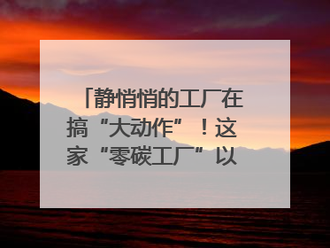 静悄悄的工厂在搞“大动作”！这家“零碳工厂”以“三创三增”探索共富新路径｜网络名人四川行