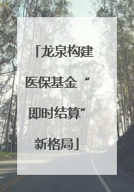 龙泉构建医保基金“即时结算”新格局