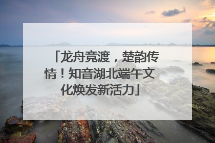 龙舟竞渡，楚韵传情！知音湖北端午文化焕发新活力
