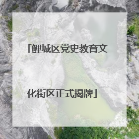 鲤城区党史教育文化街区正式揭牌