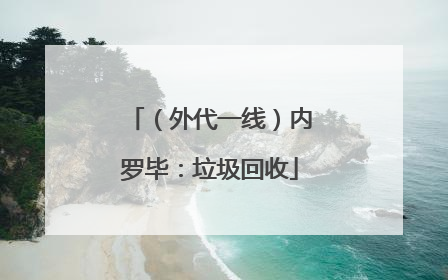 （外代一线）内罗毕：垃圾回收