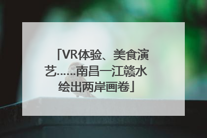 VR体验、美食演艺……南昌一江赣水绘出两岸画卷